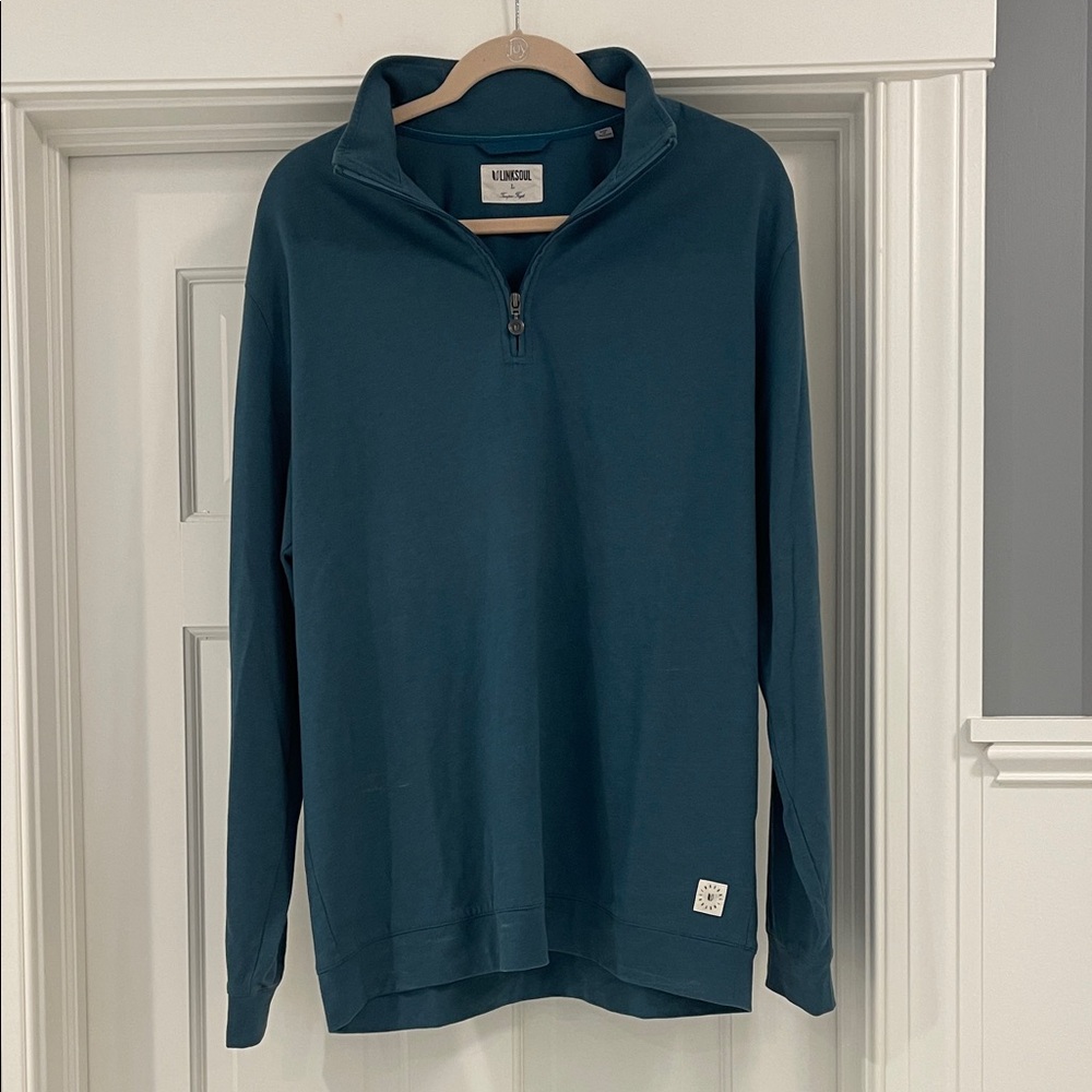 Men’s Linksoul Tempus Figit Quarter Zip - size Large